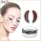 Led Red Light Eye Care Therapy Ems Massager With Gel Patch For Under Eye Wrinkle