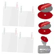 Electrostatic Sticker for Mounting Dash Cam Suction Cup,Round Double-Sided