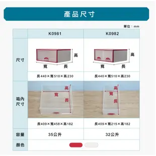 [田中小姐本鋪] KEYWAY 聯府 抽屜整理箱 K0981 K0982 K0983 K0984