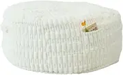 EdNey Giant Bean Bag Chair Cover(Cover only, No Filler), Imitation Rabbit Fur Washable Beanbag Couch Cover for Adults and Teens,150x55cm