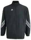 Adidas Men's Full Zip Climalite Performance Training Warm-up Jacket, Black