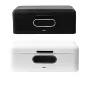 Avanti Retro Bread Bin Large - Black