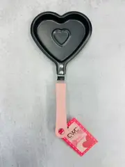 CWC Mini Frying Pan Heart Shape Egg Pancake Kitchen Tool Cookware Valentine's