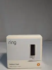 Ring Indoor Cam 2nd Generation White 2.4GHz WiFi 1080P HD Video Security Camera