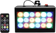 20W Stage Light Lamp Lighting Fixture Supported Auto-Run/Sound Activated/Flash Effect Adjustable for Disco KTV Bar Club Pub DJ Show Par Home E ertainme