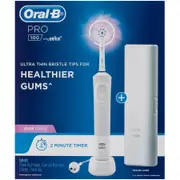 Oral-B Pro 100 Gum Care Rechargeable Electric Toothbrush + Travel Case