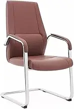 Classic Simple Modern Office Chair Study Chair Luxury Swivel Chair Office Can Lift Office Furniture Desk Task Chair(Red)