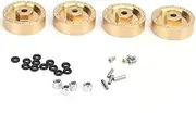 Thick Heavy Duty Brass Counterweight Wheel Hubs Combiner Axial SCX24 90081 RC Car 1/24
