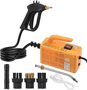 High Pressure Steam Cleaner, 2600W Handheld High Temp Steamer for Cleaning, Tankless and Adjusting The Degree of Steam Dryness and Humidity, for Home Use Kitchen Car Bathroom Detailing