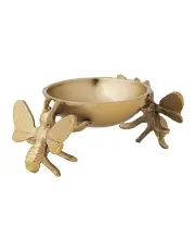 [PILBEAM LIVING] Bea Aluminum Trinket Bowl Jewellery Holder 23cm in Gold