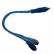 voodoo rca cable spiral technology OFC RCA Splitter cable 1 male to 2 Female