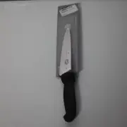 Victorinox Swiss Army 5.2003.15-X8 Fibrox Straight Chef'S Knife Black 6 In
