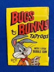 1971 TOPPS BUGS BUNNY TATTOOS - Unopened Pack - nice!