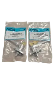 2-PACK CompX C8751-KD-26D Disc Tumbler Handle Locks in Dull Chrome