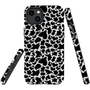 For iPhone 14 Plus Case Tough Protective Cover, Cow Pattern