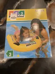 Vintage 2000 INTEX Pool School #3 Inflatable Kick Board w/ Handles - New