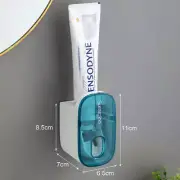 Automatic Toothpaste Dispenser with Toothbrush Holder