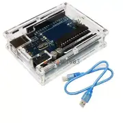 UNO R3 ATmega328P ATMEGA16U2 For Compatible with Acrylic case Free Cable