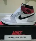 Nike Air Jordan 1 Retro High OG Lt Light Smoke Grey 555088 126 GS & Mens 3.5Y-14