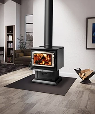 Wood Heater Enerzone Solution 1.6 Pedestal Fireplace
