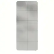 NNETM Foldable TPE Yoga Mat with Travel Bag (Grey)