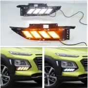 Fog light Daytime Running Light DRL LED Day Light For 2018 2019 Hyundai KONA (for: Hyundai)