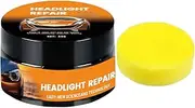 Car Headlight Restoration,50g Headlight Scratch Repair Balm - Vehicle Light Scratch Haze Removal Paste, Yellowing Lampshade Cleaner for Truck
