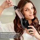 Locking Button Curling Iron Long-lasting Battery Hair Curler Portable Cordless