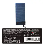 Charger for Segway Ninebot Gokart PRO