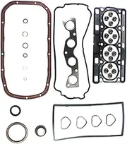 FULL HEAD OVERHAUL ENGINE GASKET Set Fit For Clio Kangoo Twingo 1.2 16V D4F, Compatible For Renault 206 1.0