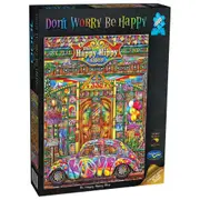 Don't Worry Be Happy The Hippy Shop 1000 Piece Jigsaw Puzzle