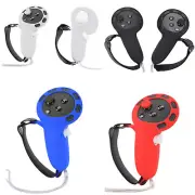 VR Controller Case Silicone Sleeve Handle Grip Cover With Strap for Meta Quest 3
