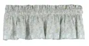 Waverly Astrid Mineral Tate Lined Valance Medallion Floral Cotton 52" x 16"