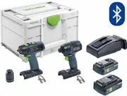 Festool TID/T - 18V 2 Piece Drill/Driver Combo Kit (2 x 4.0Ah)