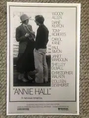 Woody Allen Annie Hall Diane Keaton Tony Robert’s Movie Poster 11 x 17 (29)