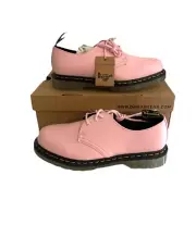 Dr Martens 1461 Iced Pale Pink Oxford Leather Shoes Mens 9 Womens 10 Docs NIB