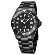 Revue Thommen Men's Diver Black Dial Stainless Steel Automatic Watch 17571.2177