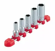 KTC / 3/8 INCH SEMI-DEEP SOCKET 5PCS SET (8,10,12,14,17mm) / TB3M05