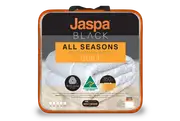 Jaspa Black All Seasons Wool Quilt