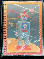 Robot Comic Journal Spiral Notebook Coelacanth NEW