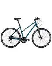 Merida Crossway 100 Hybrid Bike Teal/Silver