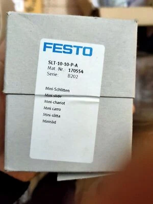 1PC FESTO SLT-10-10-P-A 170554 Slide Cylinder Expedited Shipping New