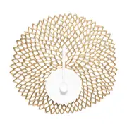 Chilewich Dahlia Pressed Vinyl Round Placemat