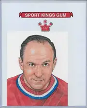 2019 Sport Kings Originals Art Masterpiece 1/1 HOF HOWIE MORENZ Canadiens