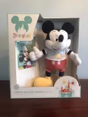Disneyland Resort Limited Edition Mickey Mouse Plush Toy T-Shirt Postcard Disney