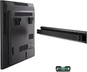 No Stud TV Wall Mount for 22-55 inch TVs, Max Load 100 lb Drywall Studless TVs Hanger, No Drill, No Anchors, Easy Install with All Hardware Included