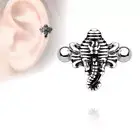 Piercing Ear Helix Cuff Elephant