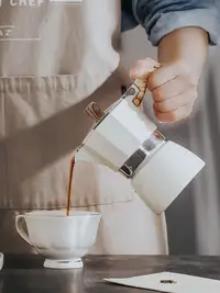 在飛比找樂天市場購物網優惠-意式摩卡壺手沖咖啡壺套裝萃取煮咖啡家用研磨便攜滴漏濃縮滴濾壺