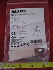 Balluff BES 516-366-G-E5-Y-S 49 Proximity Sensor Sn 8mm 10-30v dc 130mA New