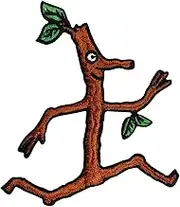 Pawprint Family | Stick Man Sew on Patch | Julia Donaldson and Axel Scheffler's Stick Man Official Merchandise